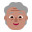 Older Person Flat Medium icon