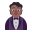 Person In Tuxedo Flat Medium Dark icon