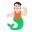 Person Merpeople Flat Light icon