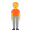 Person Standing Flat Default icon