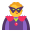 Person Supervillain Flat Default icon