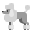 Poodle Flat icon