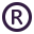 Registered Flat icon
