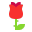 Rose Flat icon