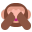 See No Evil Monkey Flat icon