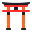 Shinto Shrine Flat icon