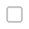 White Medium Small Square Flat icon