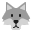 Wolf Flat icon