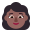 Woman Flat Medium Dark icon