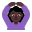 Woman Gesturing Ok Flat Dark icon