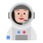 Astronaut-Flat-Medium-Light icon