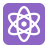 Atom Symbol Flat icon