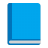 Blue Book Flat icon