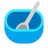 Bowl-With-Spoon-Flat icon