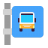Bus-Stop-Flat icon