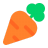 Carrot-Flat icon