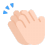 Clapping-Hands-Flat-Light icon