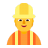 Construction-Worker-Flat-Default icon