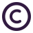 Copyright-Flat icon