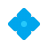 Diamond-With-A-Dot-Flat icon