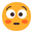 Flushed-Face-Flat icon