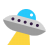 Flying-Saucer-Flat icon