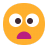 Frowning-Face-With-Open-Mouth-Flat icon