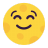 Full Moon Face Flat icon