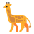 Giraffe-Flat icon