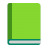 Green Book Flat icon