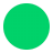 Green Circle Flat icon