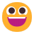 Grinning-Face-Flat icon
