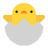 Hatching-Chick-Flat icon