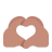 Heart-Hands-Flat-Medium icon