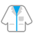 Lab-Coat-Flat icon