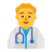 Man-Health-Worker-Flat-Default icon