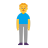 Man Standing Flat Default icon