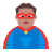 Man Superhero Flat Medium icon