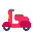 Motor-Scooter-Flat icon