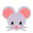 Mouse-Face-Flat icon