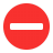 No-Entry-Flat icon