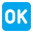Ok-Button-Flat icon