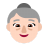 Old-Woman-Flat-Light icon