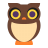 Owl-Flat icon