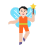 Person-Fairy-Flat-Light icon