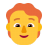 Person Red Hair Flat Default icon