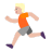 Person-Running-Flat-Medium-Light icon
