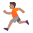 Person Running Flat Medium icon