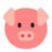 Pig-Face-Flat icon