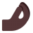 Pinched-Fingers-Flat-Dark icon